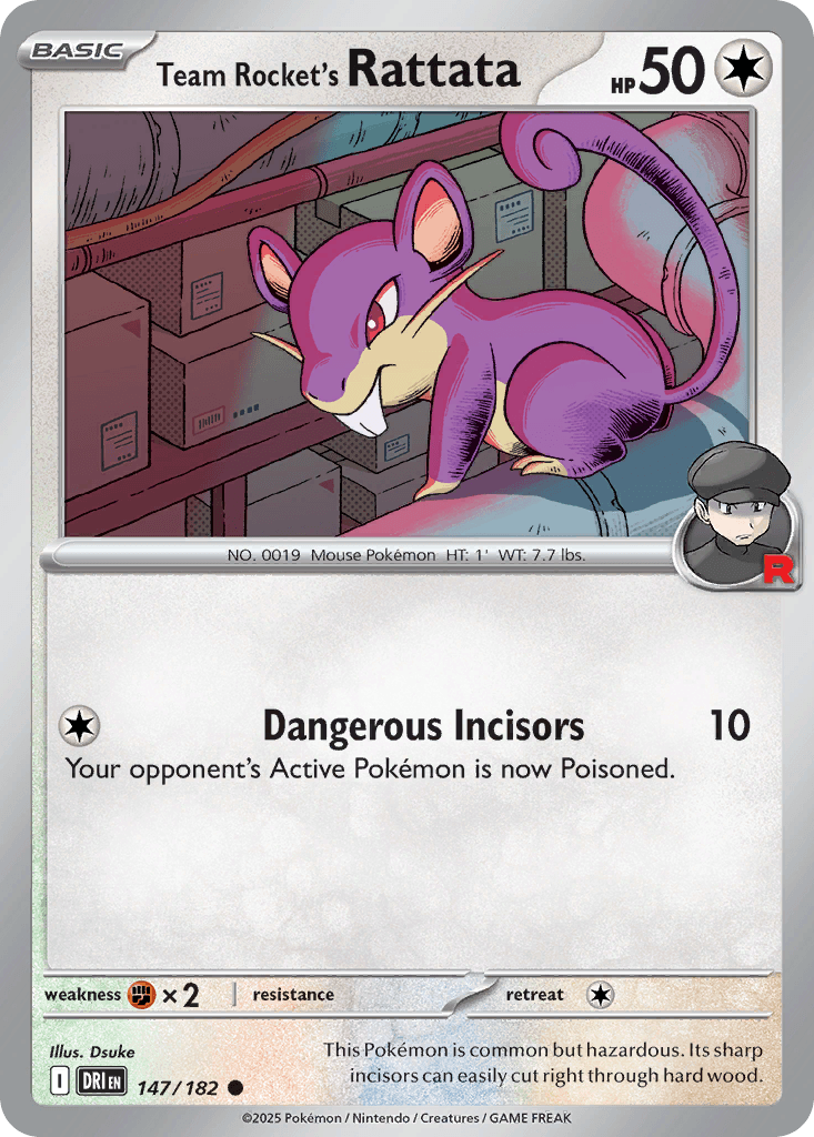 Team Rocket's Rattata: Destined Rivals