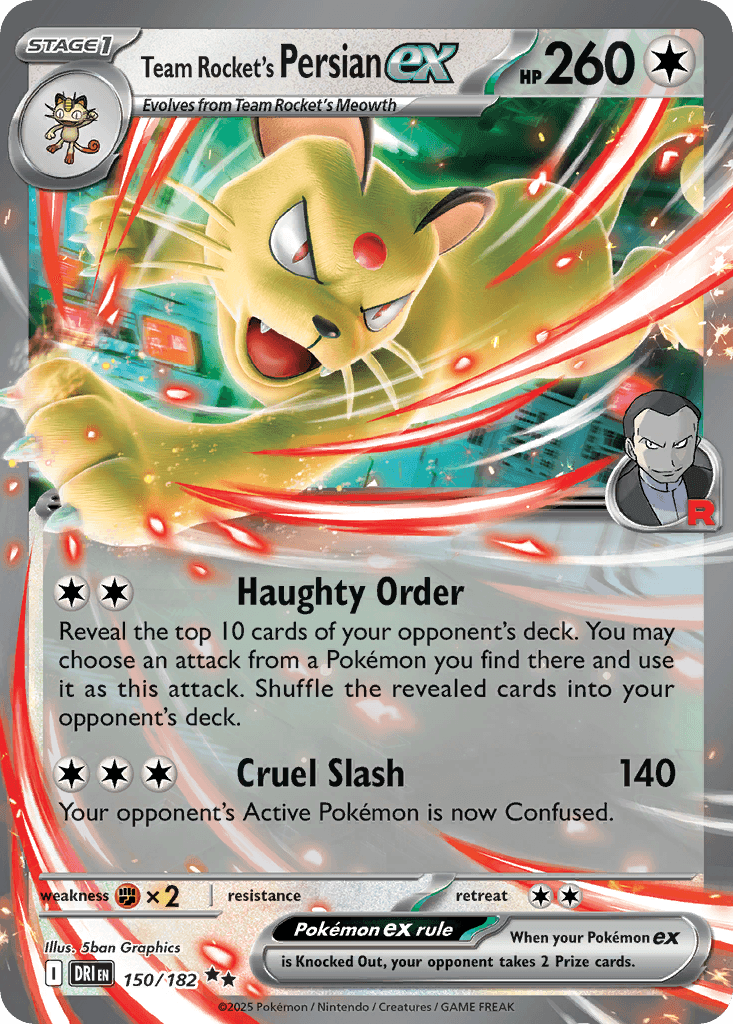 Team Rocket's Persian ex: Destined Rivals