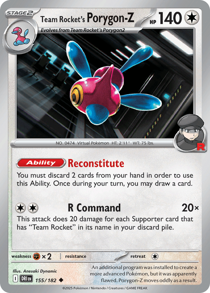 Team Rocket's Porygon-Z: Destined Rivals
