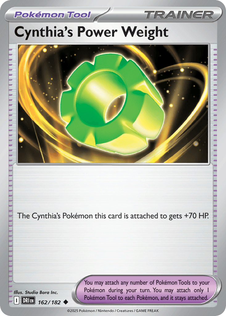 Cynthia's Power Weight: Destined Rivals