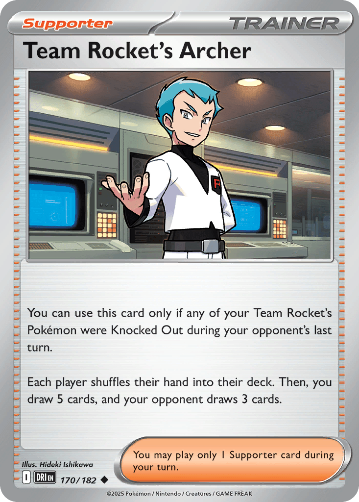 Team Rocket's Archer: Destined Rivals