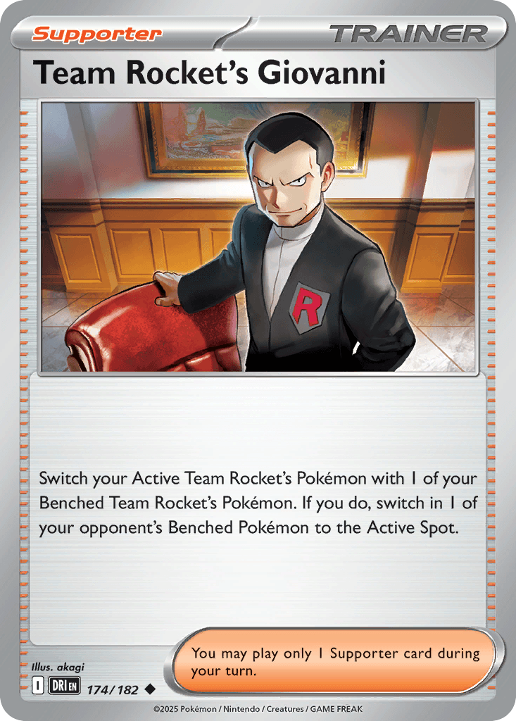 Team Rocket's Giovanni: Destined Rivals