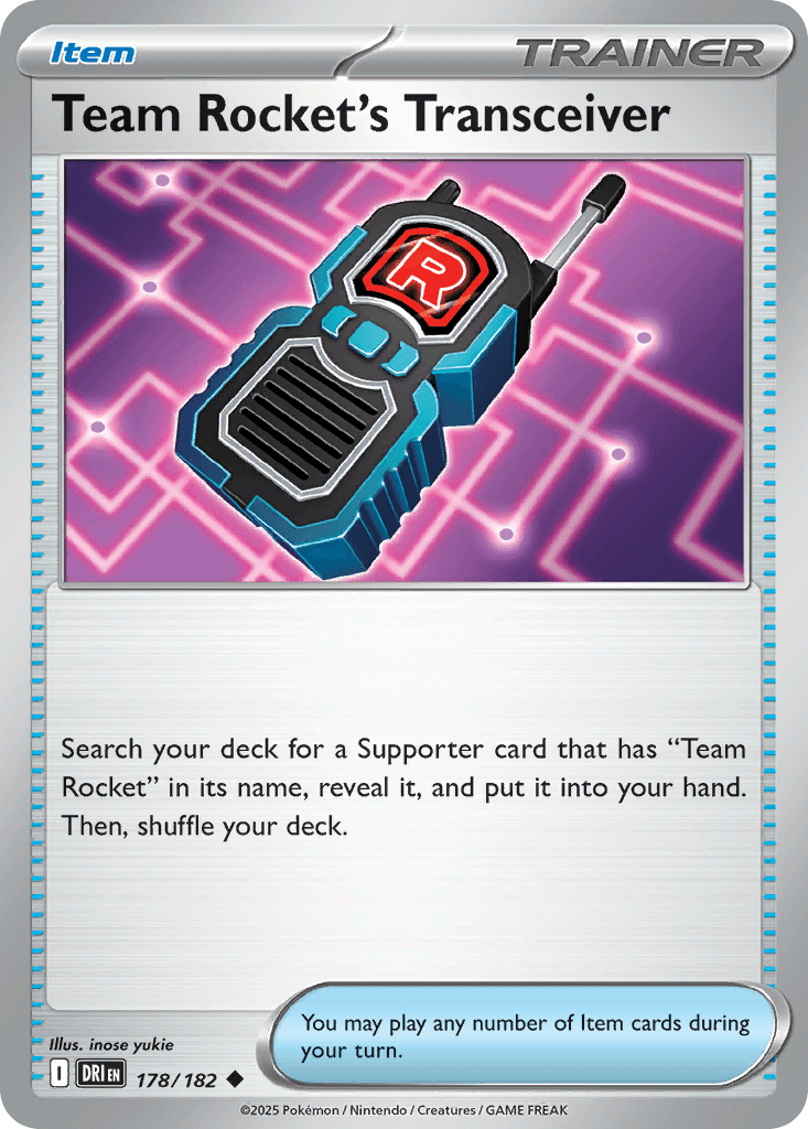 Team Rocket's Transceiver: Destined Rivals
