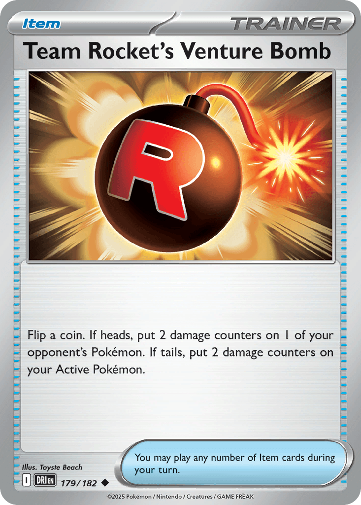 Team Rocket's Venture Bomb: Destined Rivals
