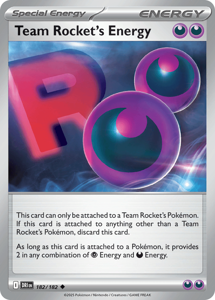 Team Rocket's Energy: Destined Rivals