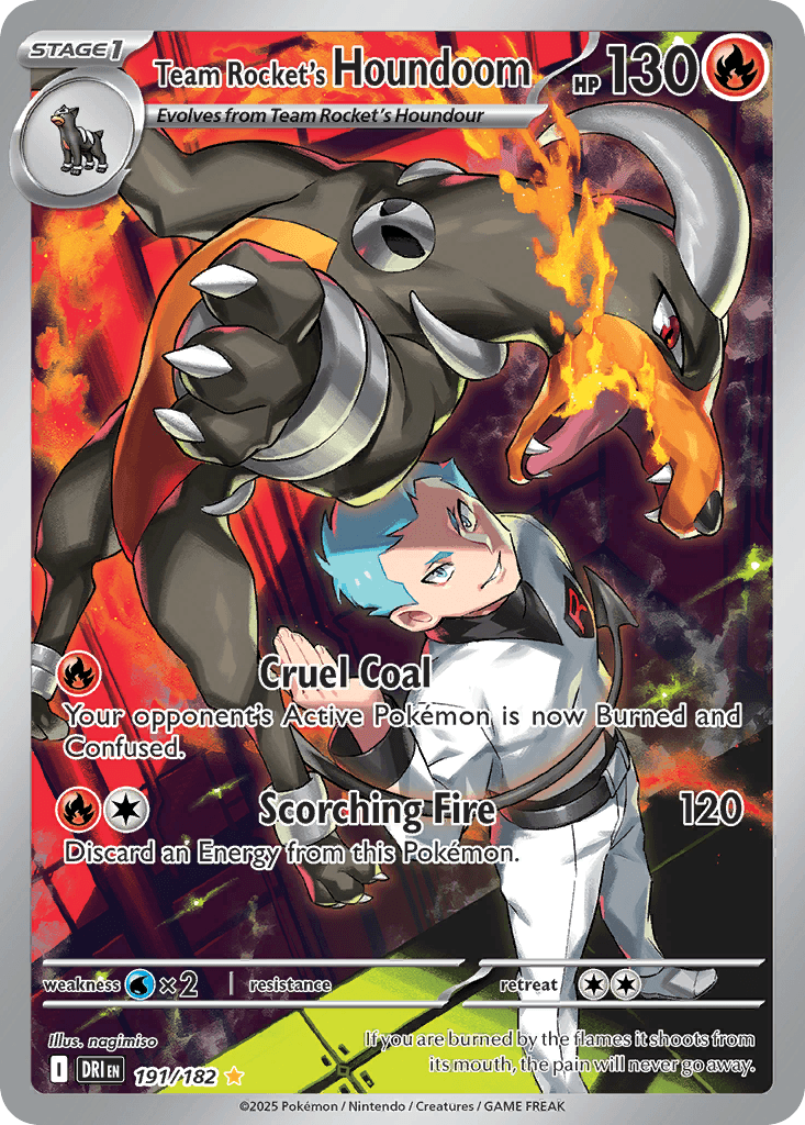 Team Rocket's Houndoom: Destined Rivals