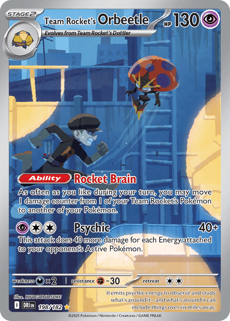 Team Rocket's Orbeetle: Destined Rivals