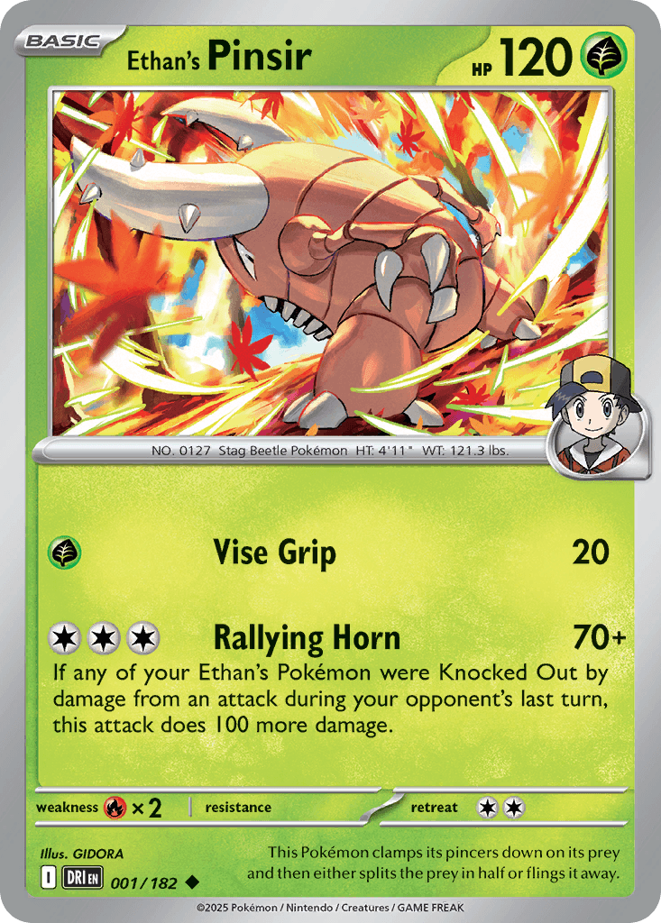 Ethan's Pinsir: Destined Rivals