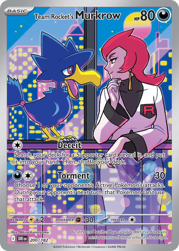 Team Rocket's Murkrow: Destined Rivals