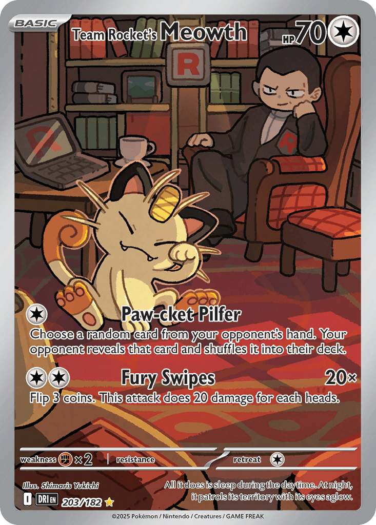 Team Rocket's Meowth: Destined Rivals