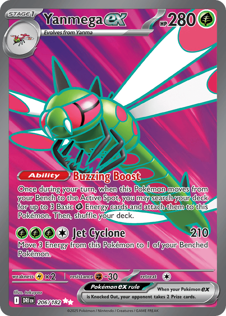 Yanmega ex: Destined Rivals