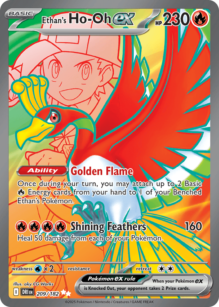 Ethan's Ho-Oh ex: Destined Rivals