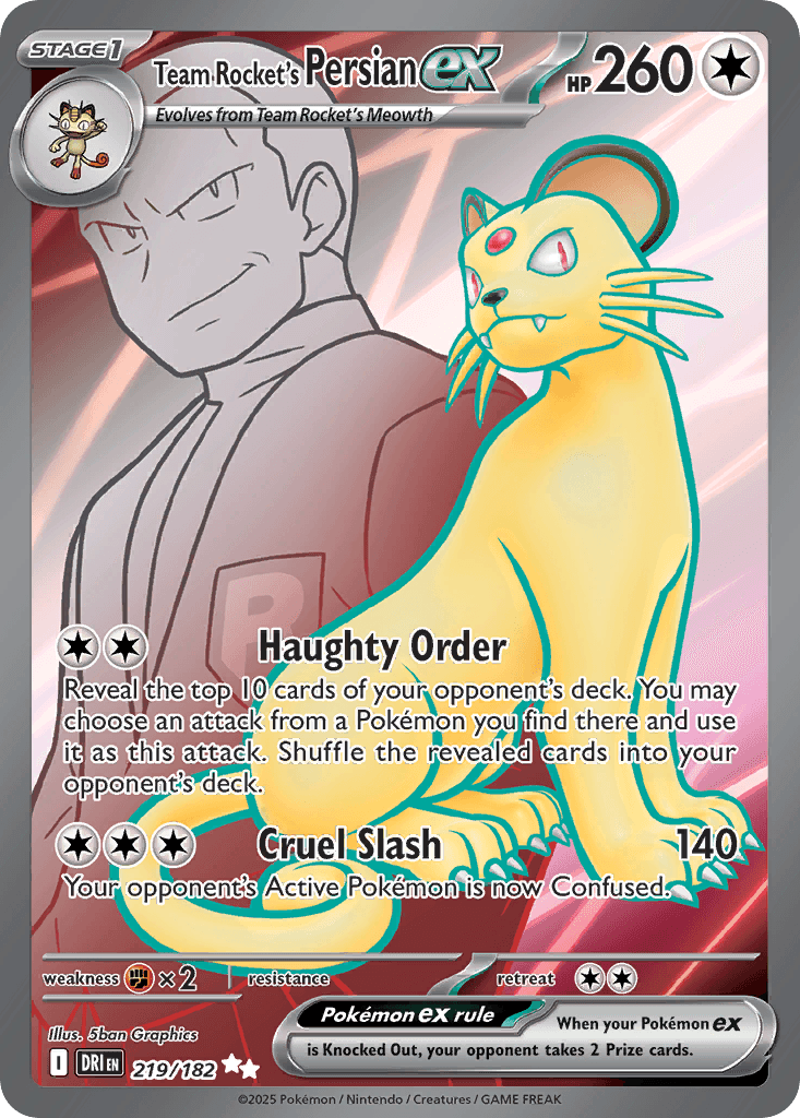 Team Rocket's Persian ex: Destined Rivals
