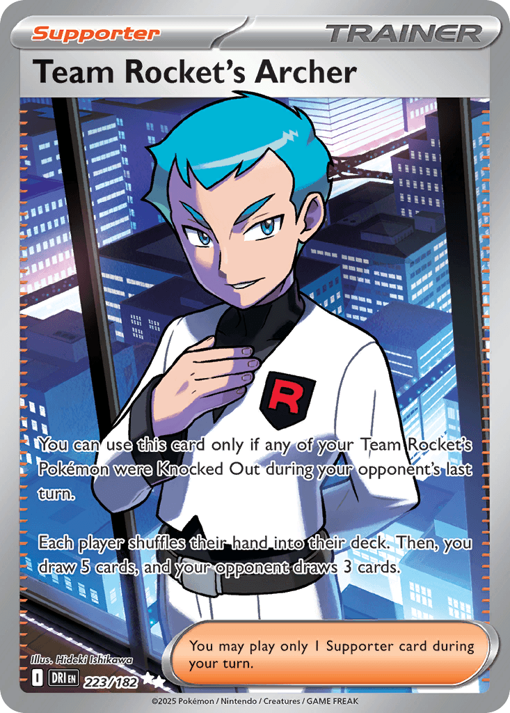 Team Rocket's Archer: Destined Rivals