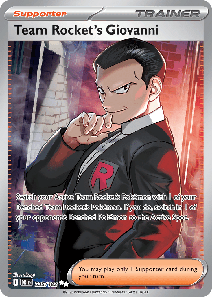 Team Rocket's Giovanni: Destined Rivals