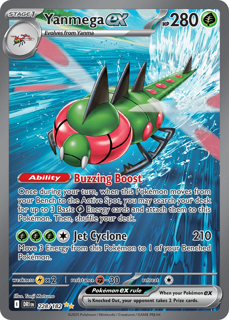 Yanmega ex: Destined Rivals