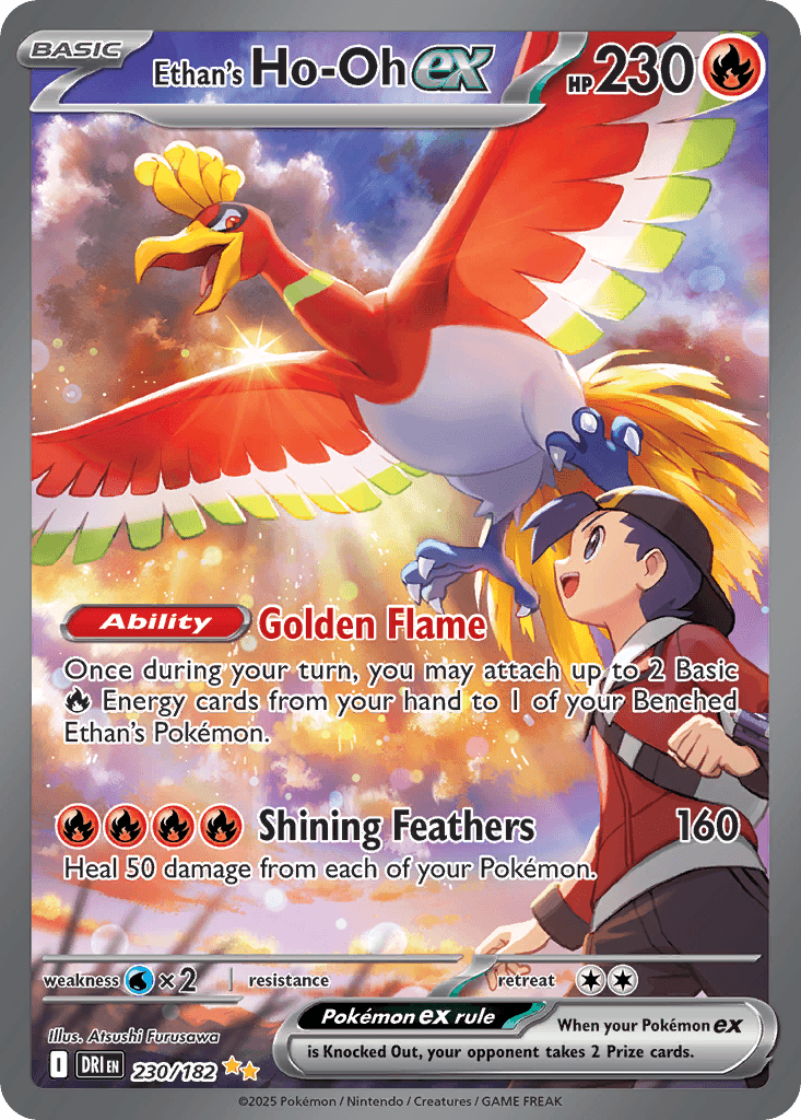 Ethan's Ho-Oh ex: Destined Rivals