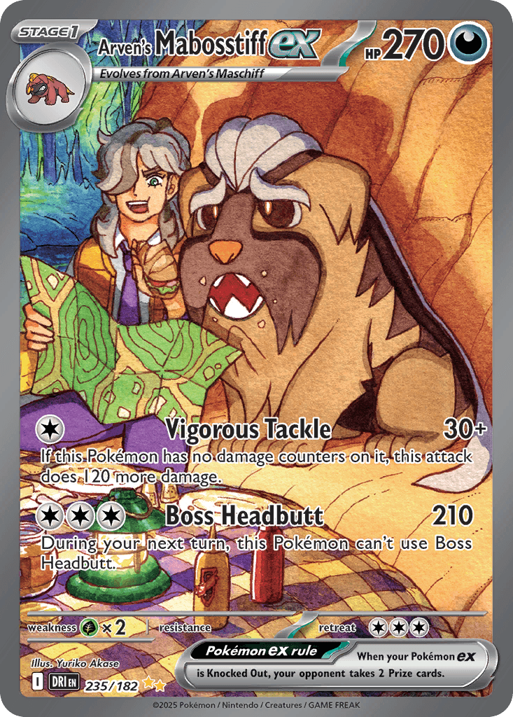 Arven's Mabosstiff ex: Destined Rivals