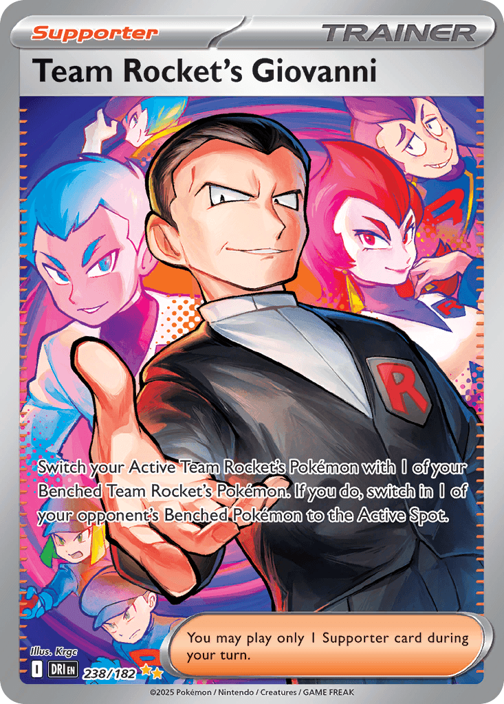 Team Rocket's Giovanni: Destined Rivals