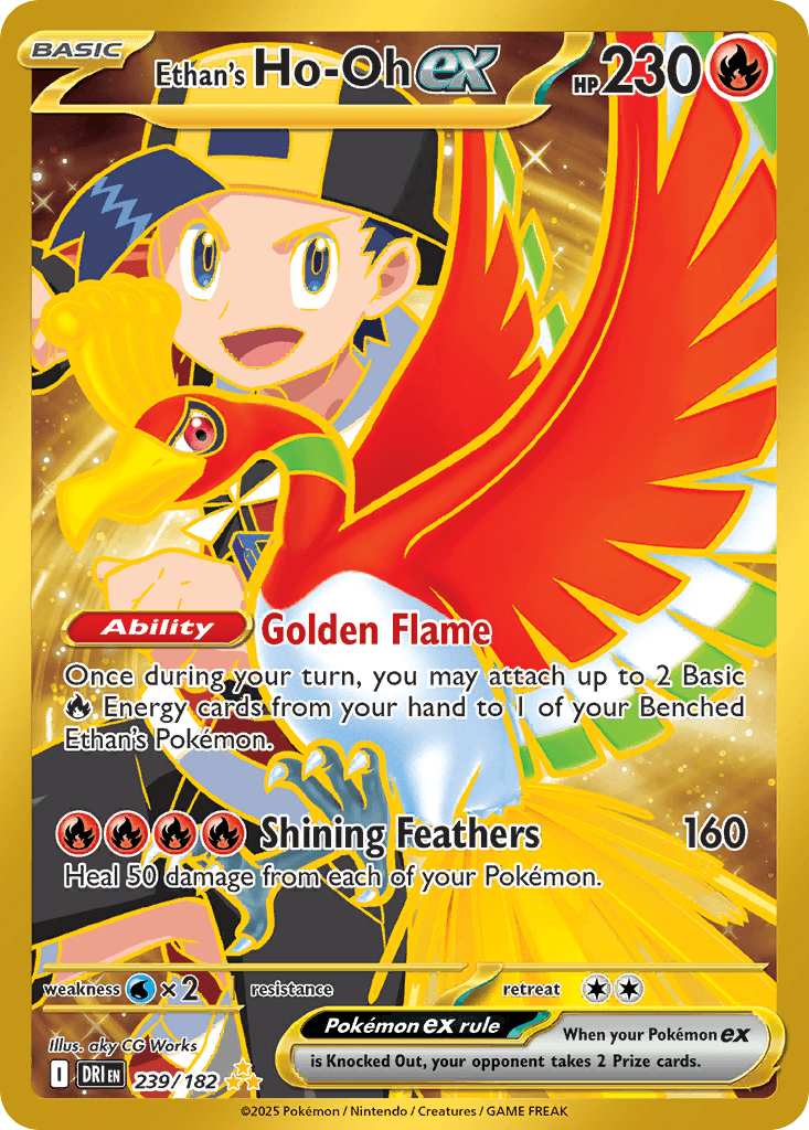 Ethan's Ho-Oh ex: Destined Rivals