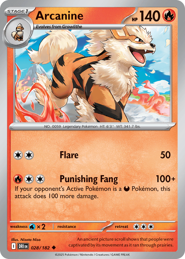 Arcanine: Destined Rivals