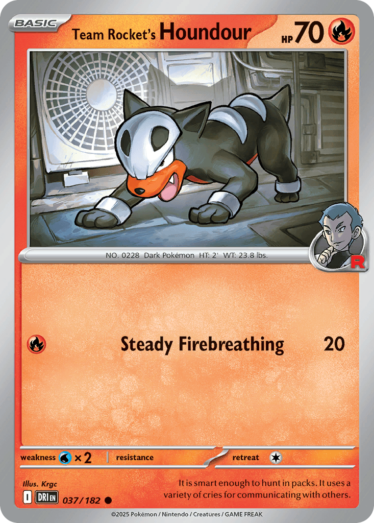 Team Rocket's Houndour: Destined Rivals