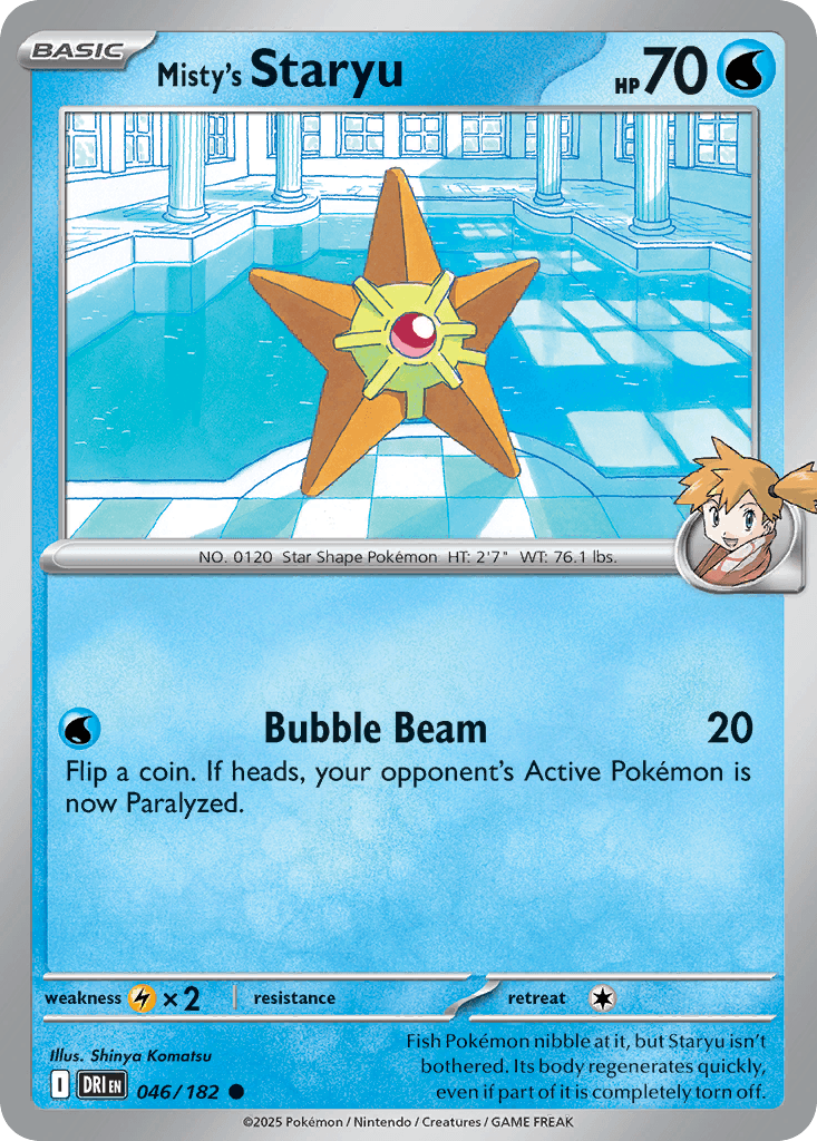 Misty's Staryu: Destined Rivals