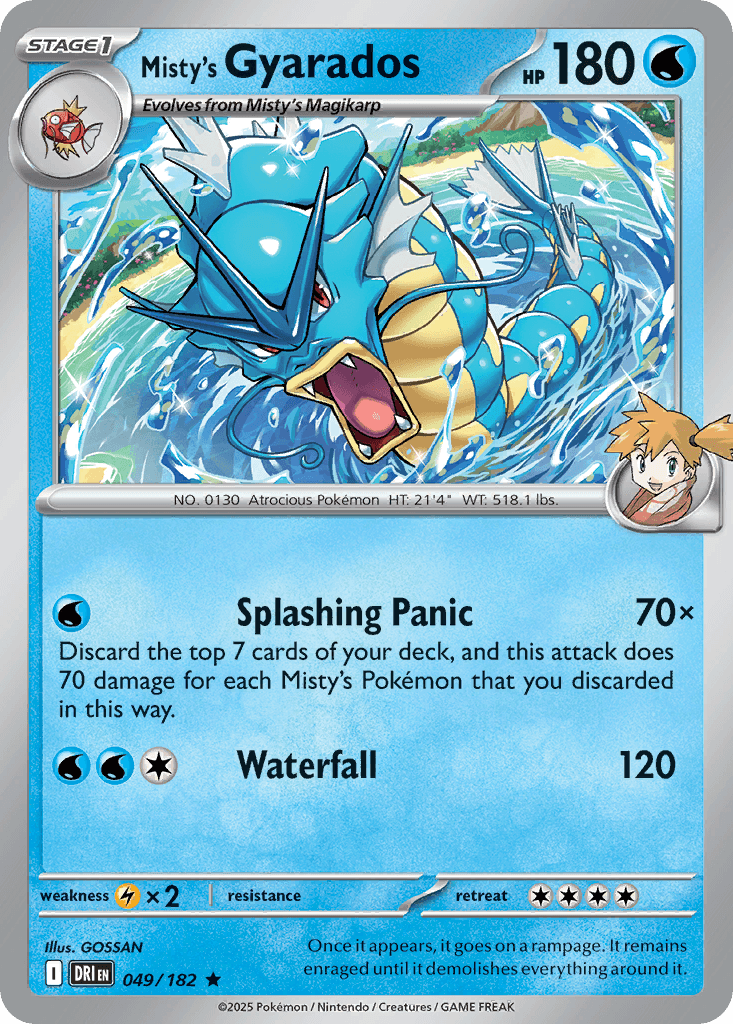 Misty's Gyarados: Destined Rivals