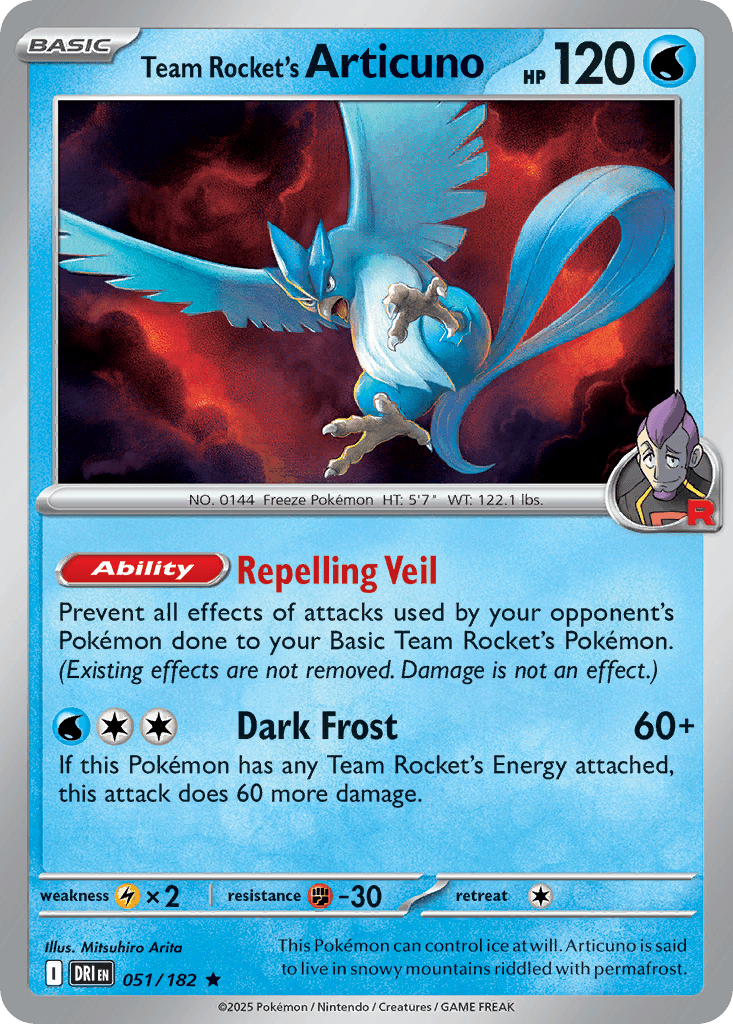Team Rocket's Articuno: Destined Rivals
