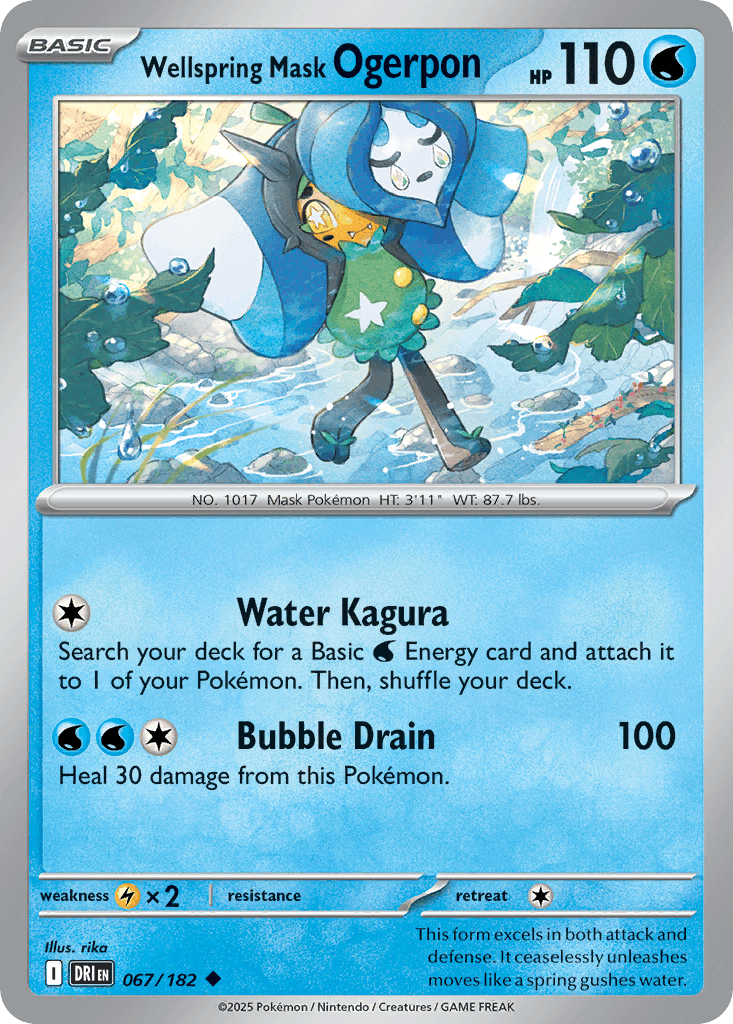 Wellspring Mask Ogerpon: Destined Rivals