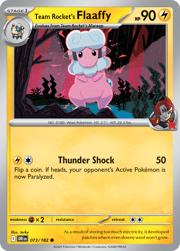 Team Rocket's Flaaffy: Destined Rivals