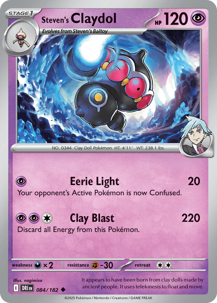 Steven's Claydol: Destined Rivals
