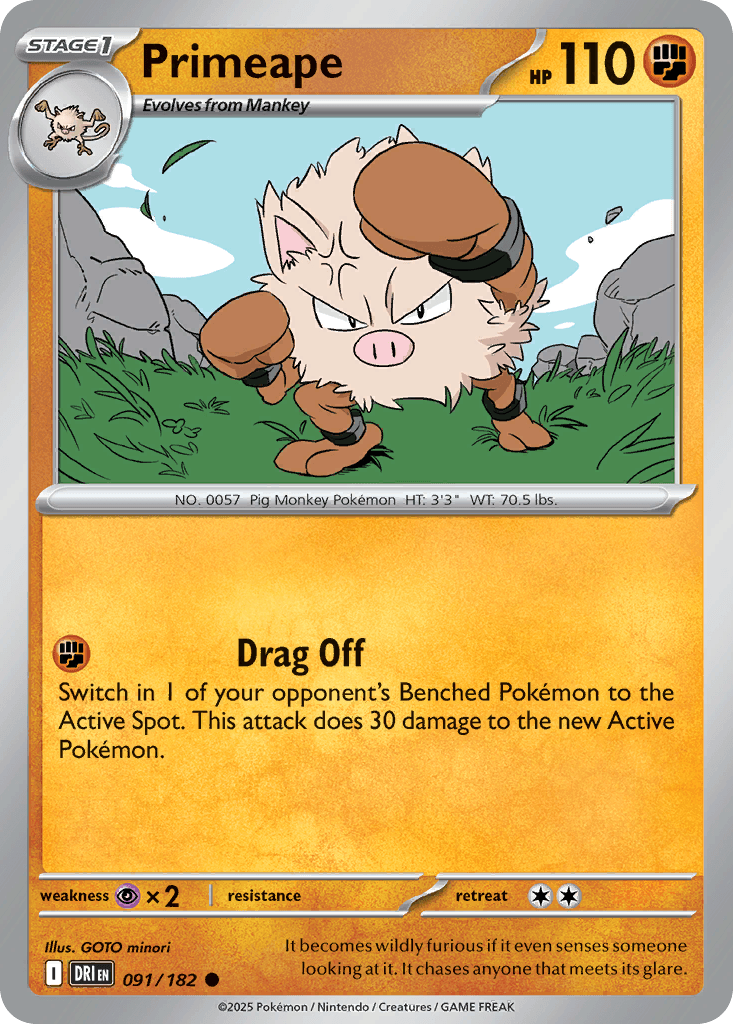 Primeape: Destined Rivals