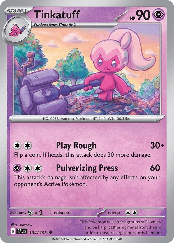 Tinkatuff: Paldea Evolved