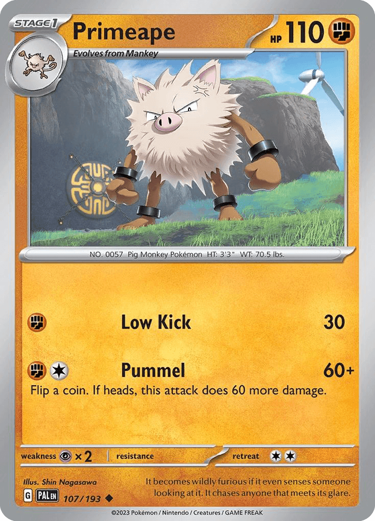 Primeape: Paldea Evolved