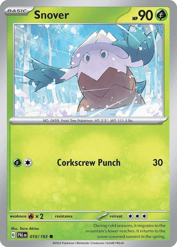 Snover: Paldea Evolved