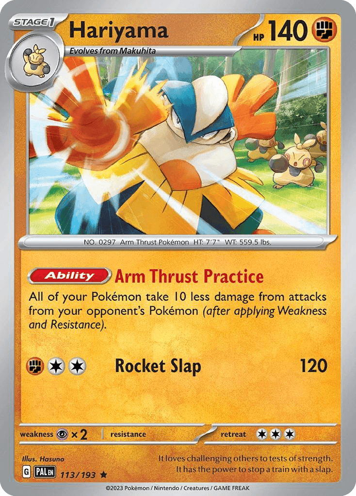 Hariyama: Paldea Evolved