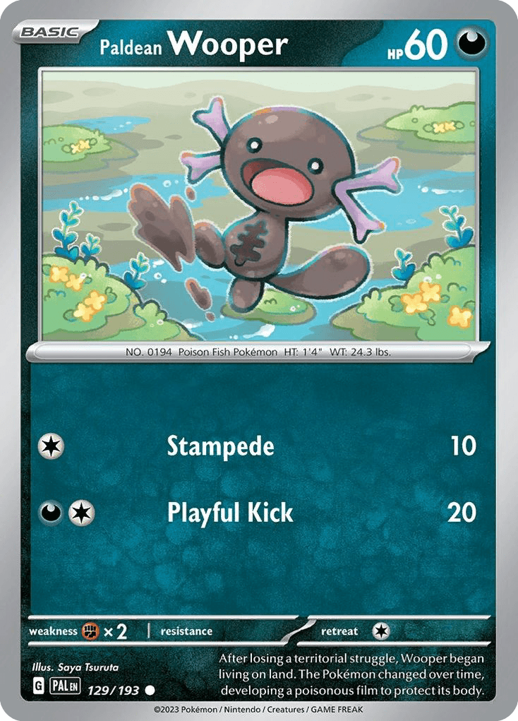 Paldean Wooper: Paldea Evolved