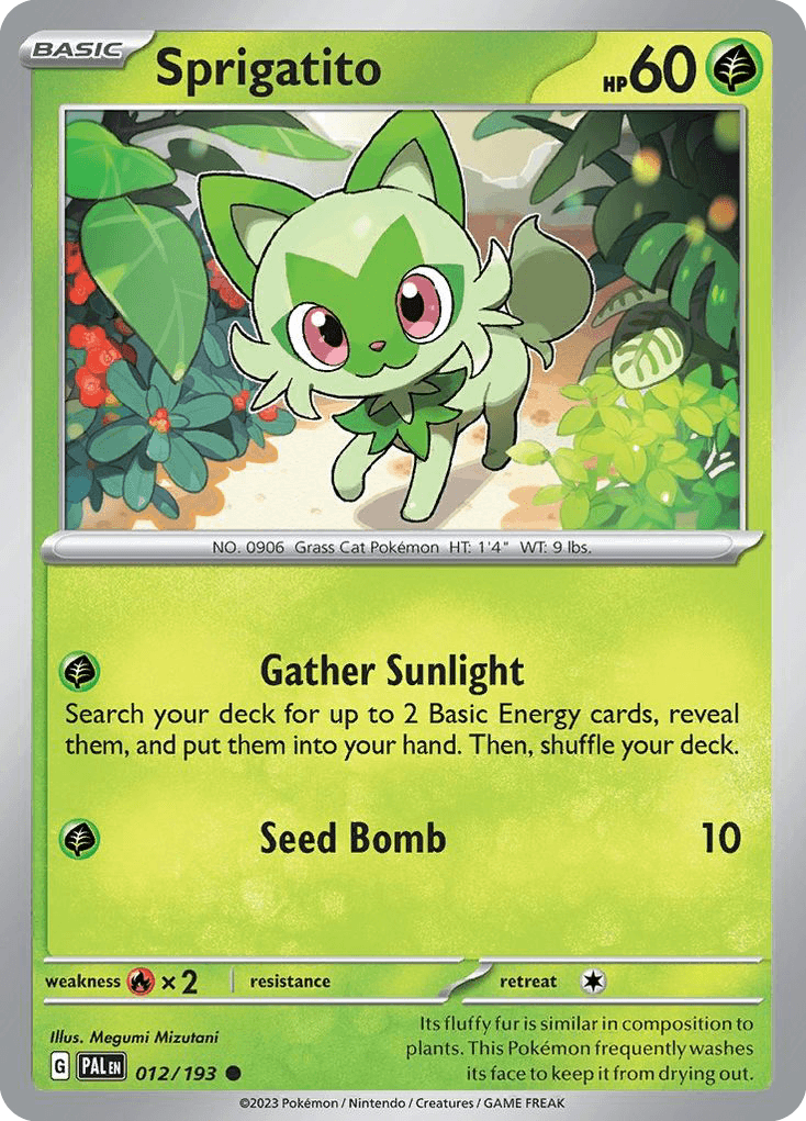 Sprigatito: Paldea Evolved