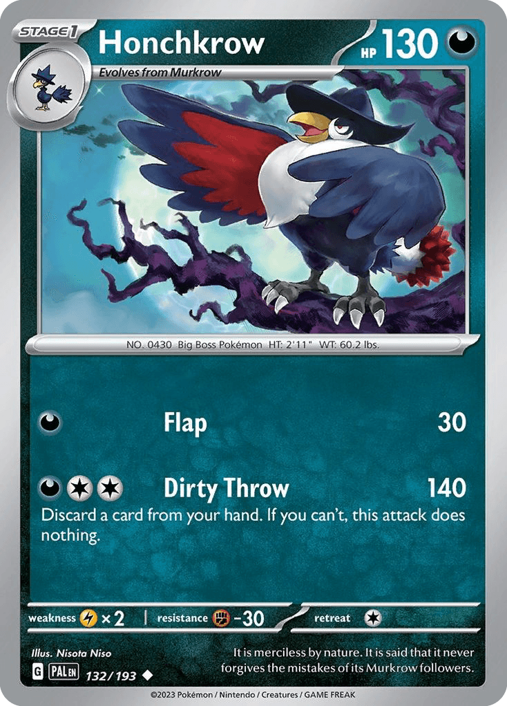 Honchkrow: Paldea Evolved