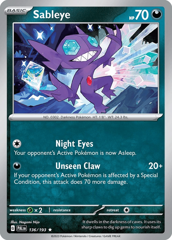 Sableye: Paldea Evolved