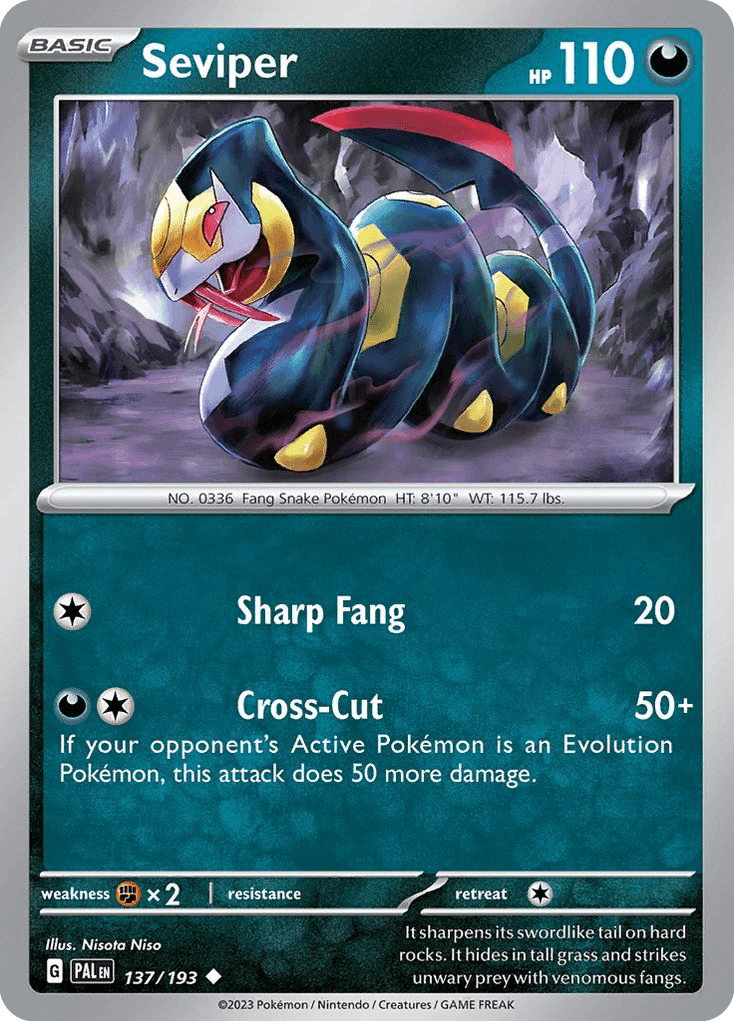 Seviper: Paldea Evolved