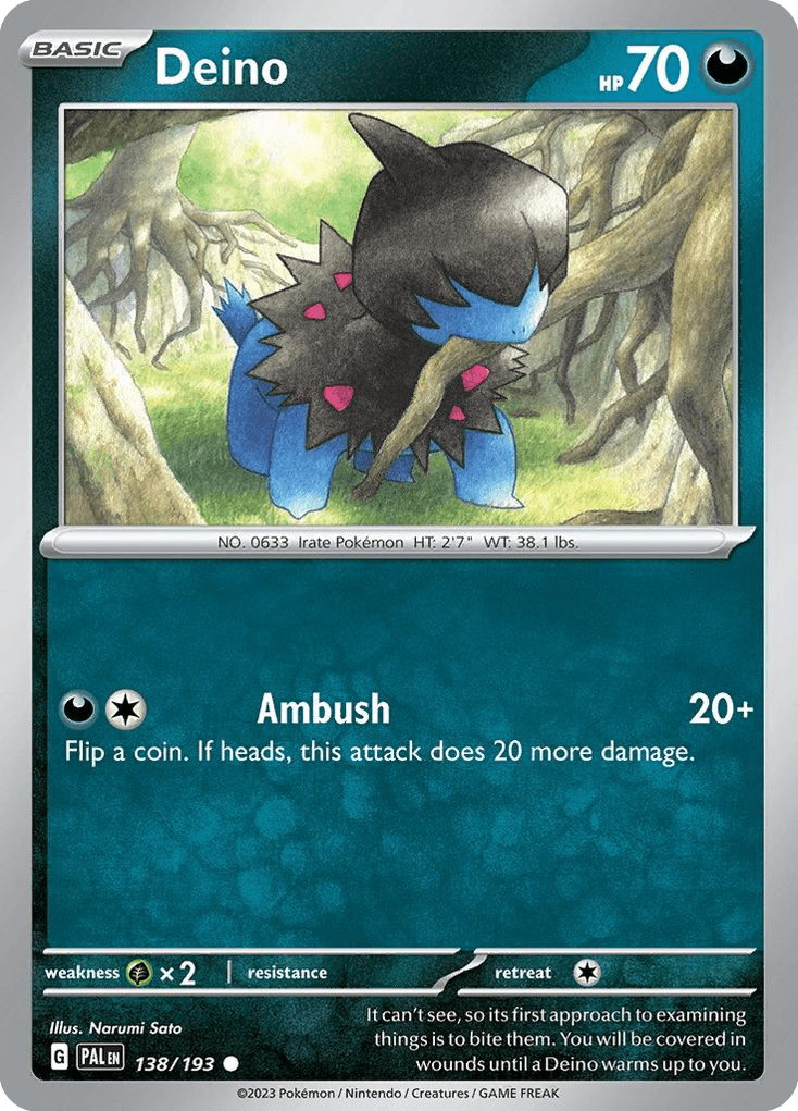 Deino: Paldea Evolved