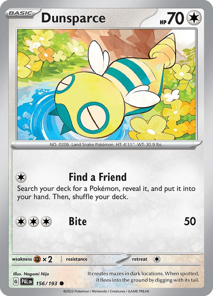 Dunsparce: Paldea Evolved