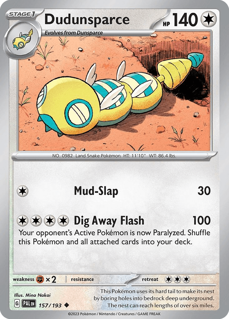 Dudunsparce: Paldea Evolved