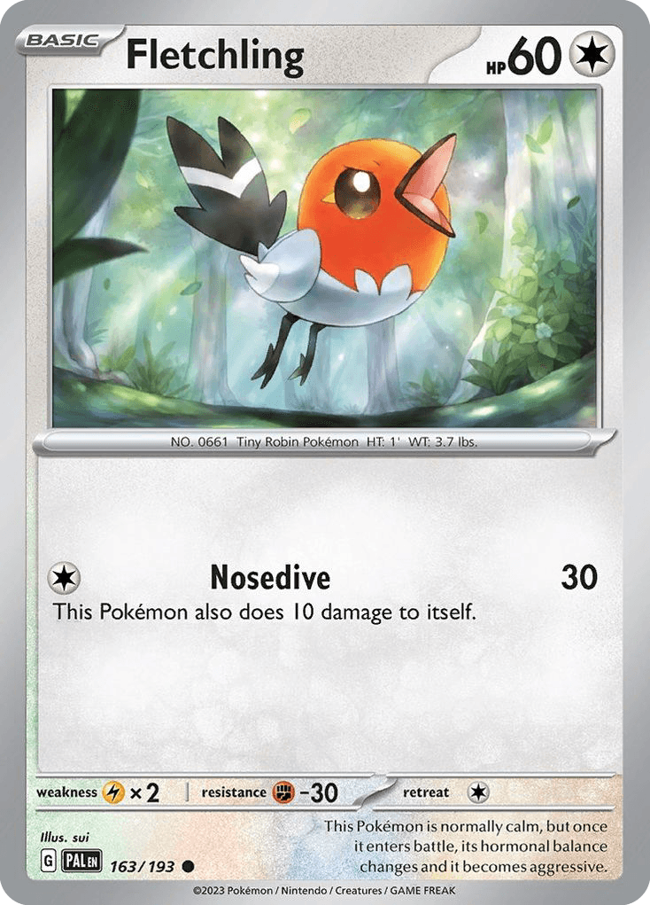 Fletchling: Paldea Evolved