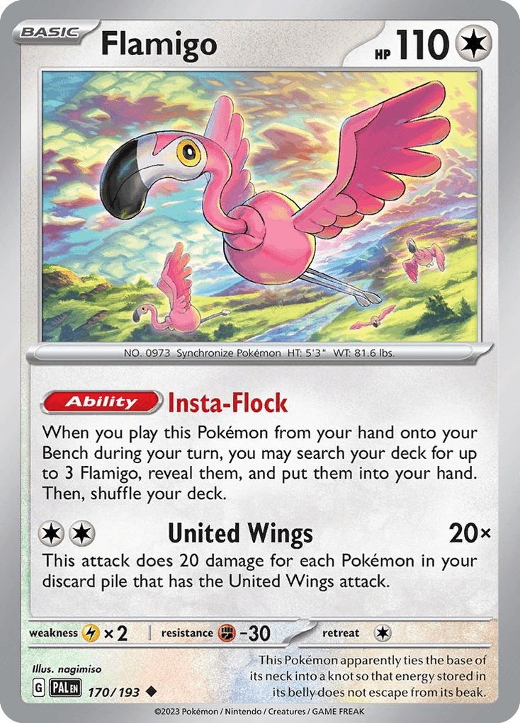 Flamigo: Paldea Evolved