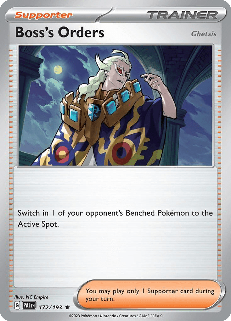 Boss's Orders (Ghetsis): Paldea Evolved