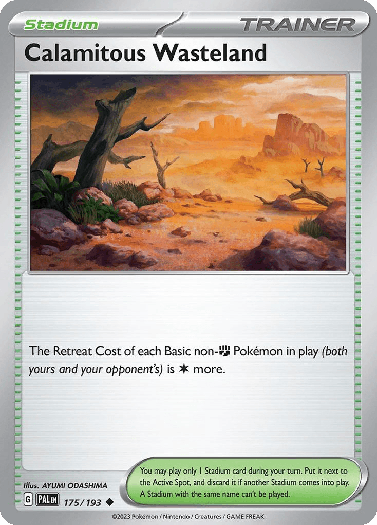 Calamitous Wasteland: Paldea Evolved