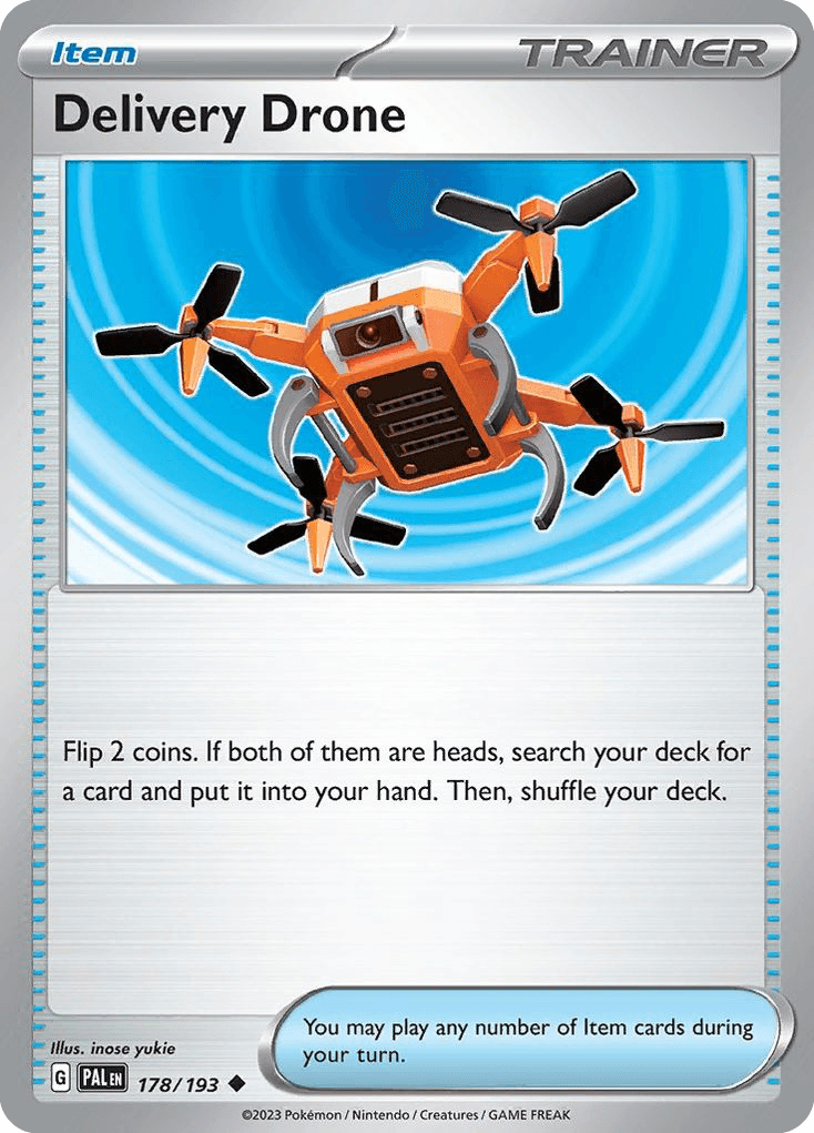 Delivery Drone: Paldea Evolved